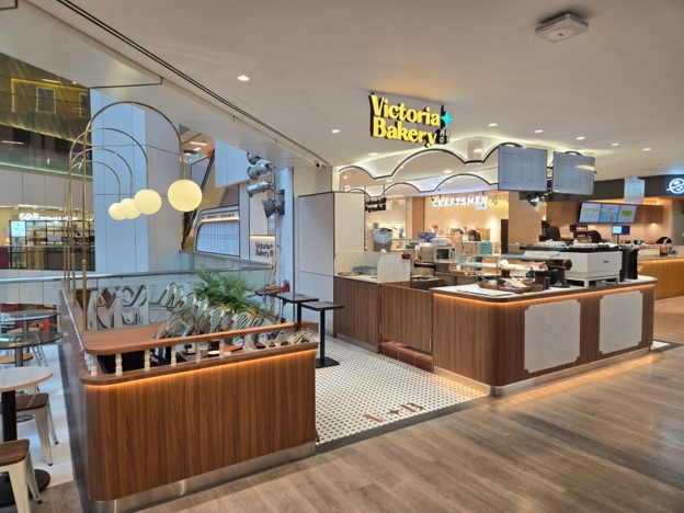 Small bakery shop renovation at United Square, Singapore